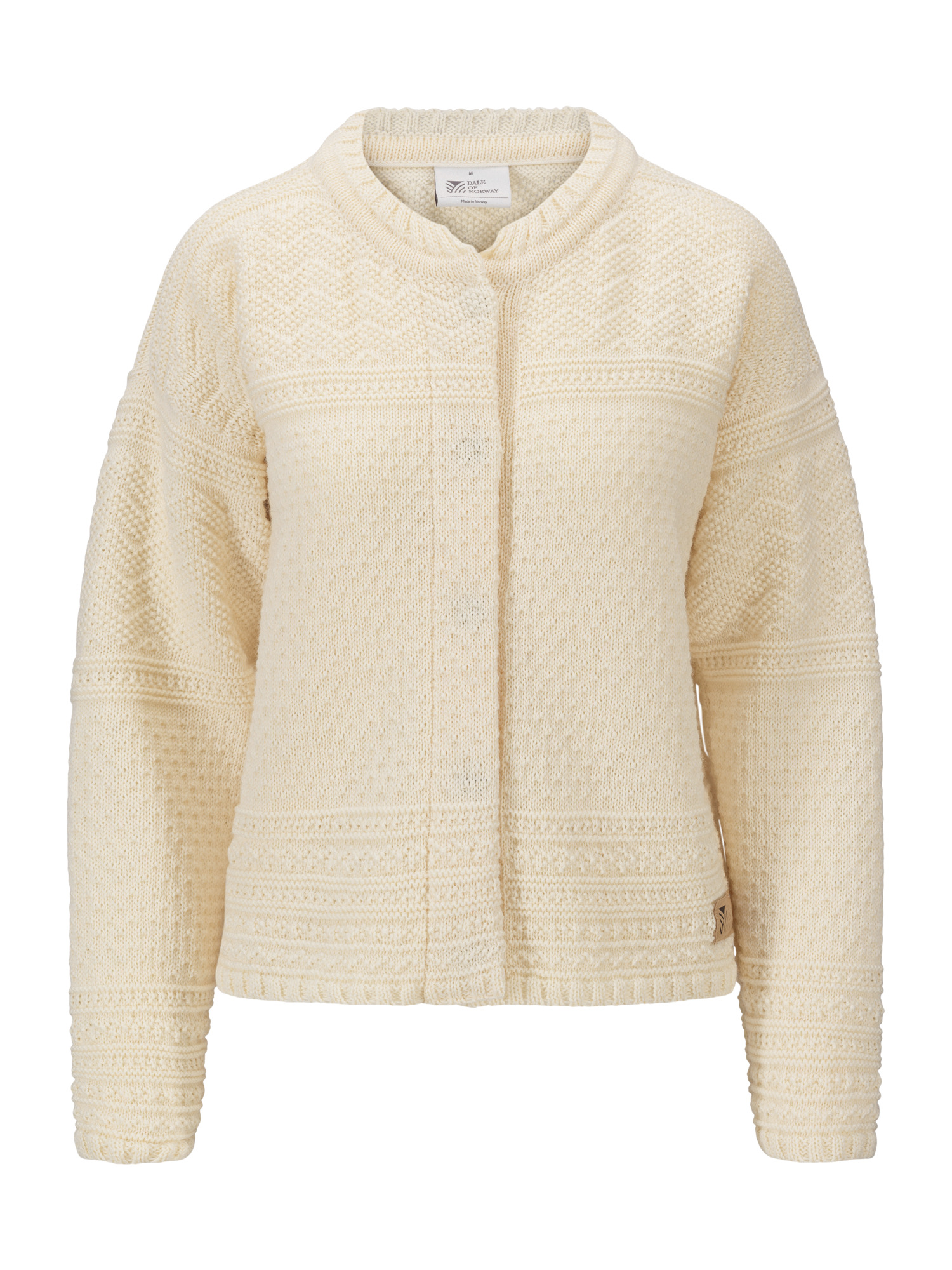 Lusa Women's Cardigan - Norwegian Wool Offwhite
