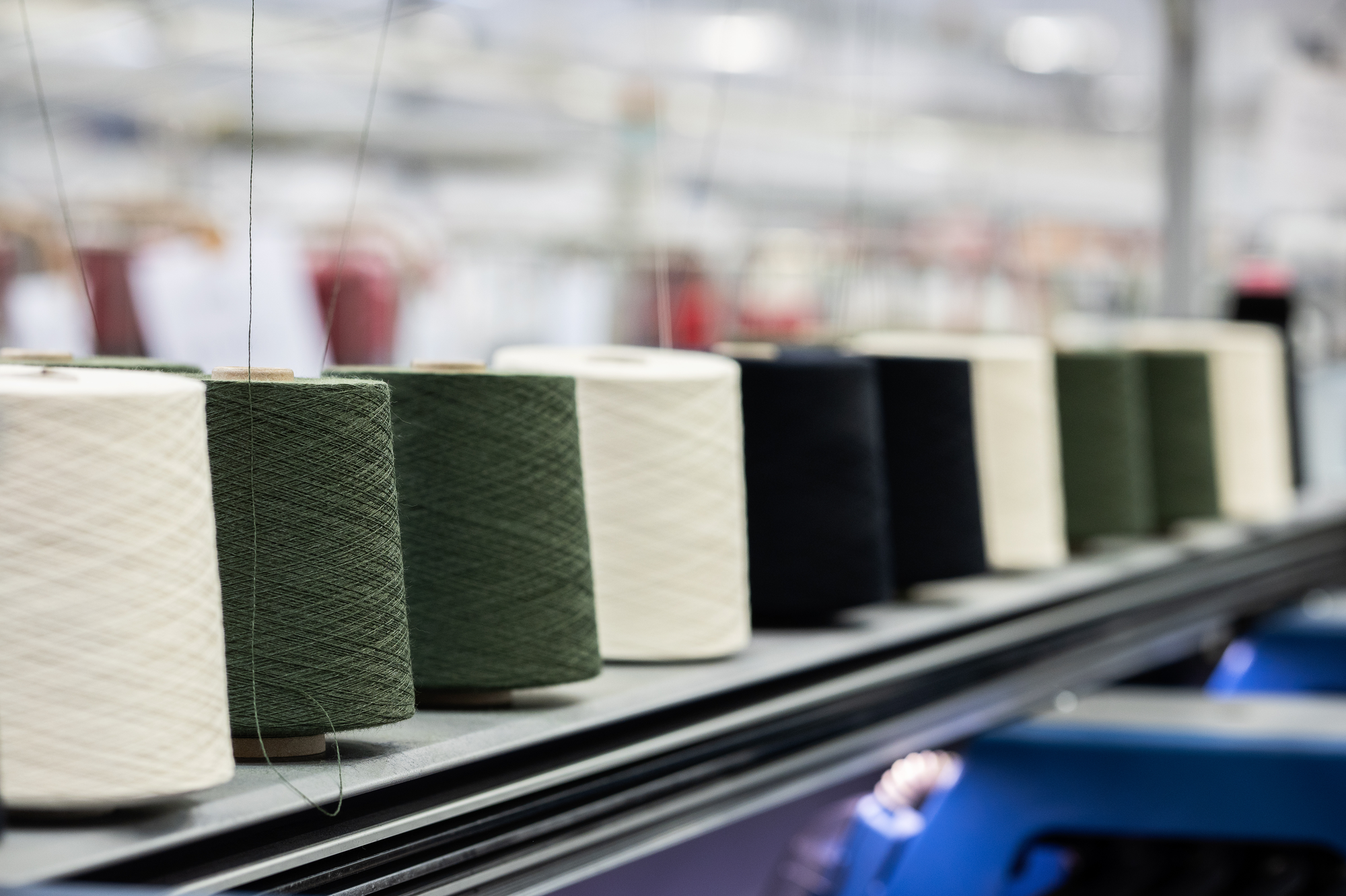 Dale wool spools Dale of Norway knitting room