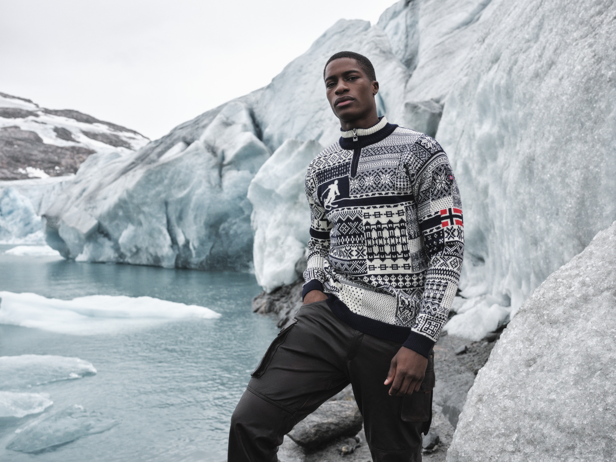 History sweater from Dale of Norway made from Njord Wool