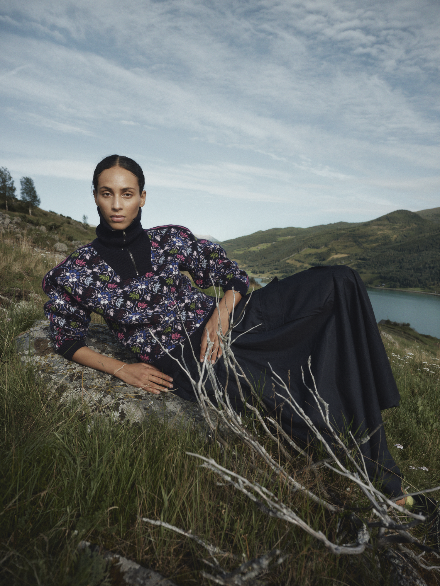 Fjære sweater with Millefili wool from Dale of Norway