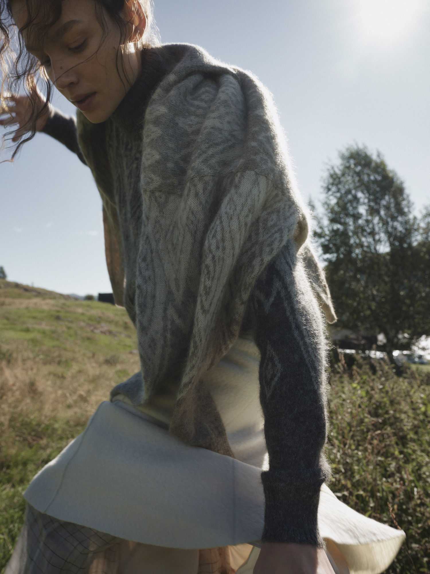 Falun Alpa Sweater made from Alys Eco wool from Dale of Norway